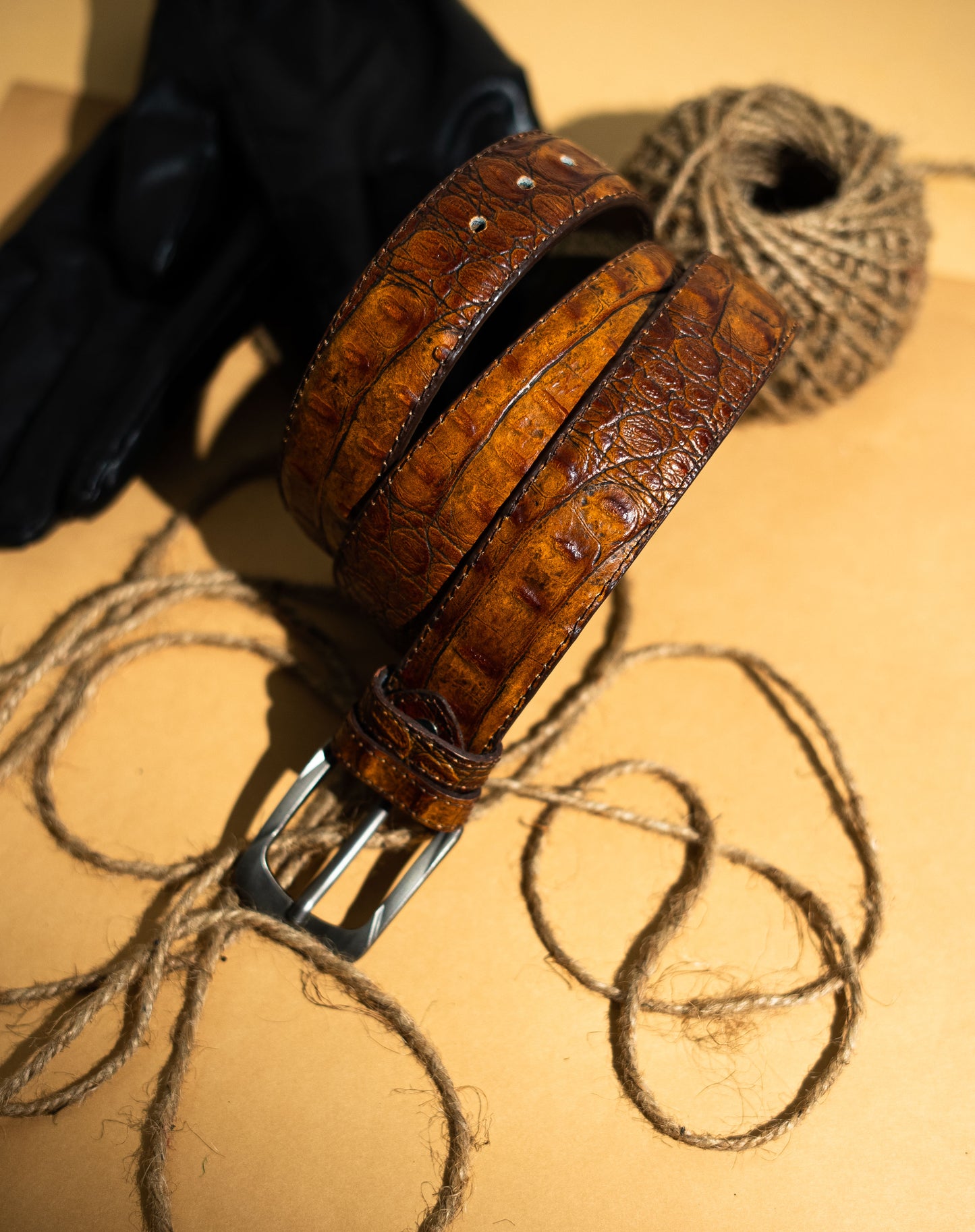 Brown Premium Leather Belt