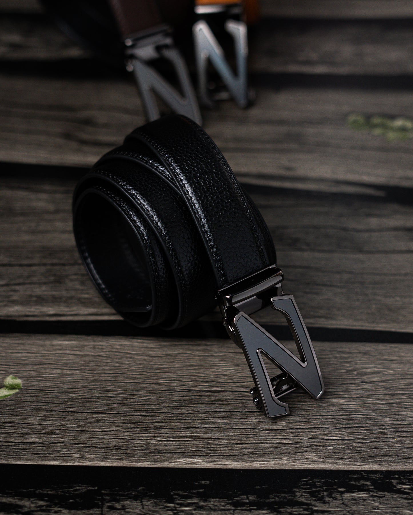 Black Zane Premium Belt