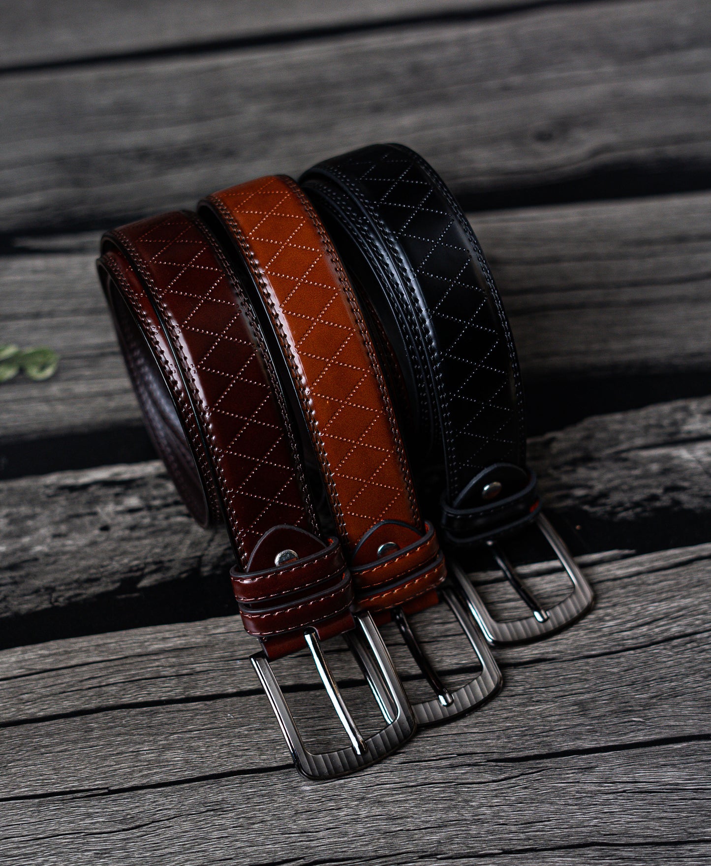 Pack of 3 Axel Belt