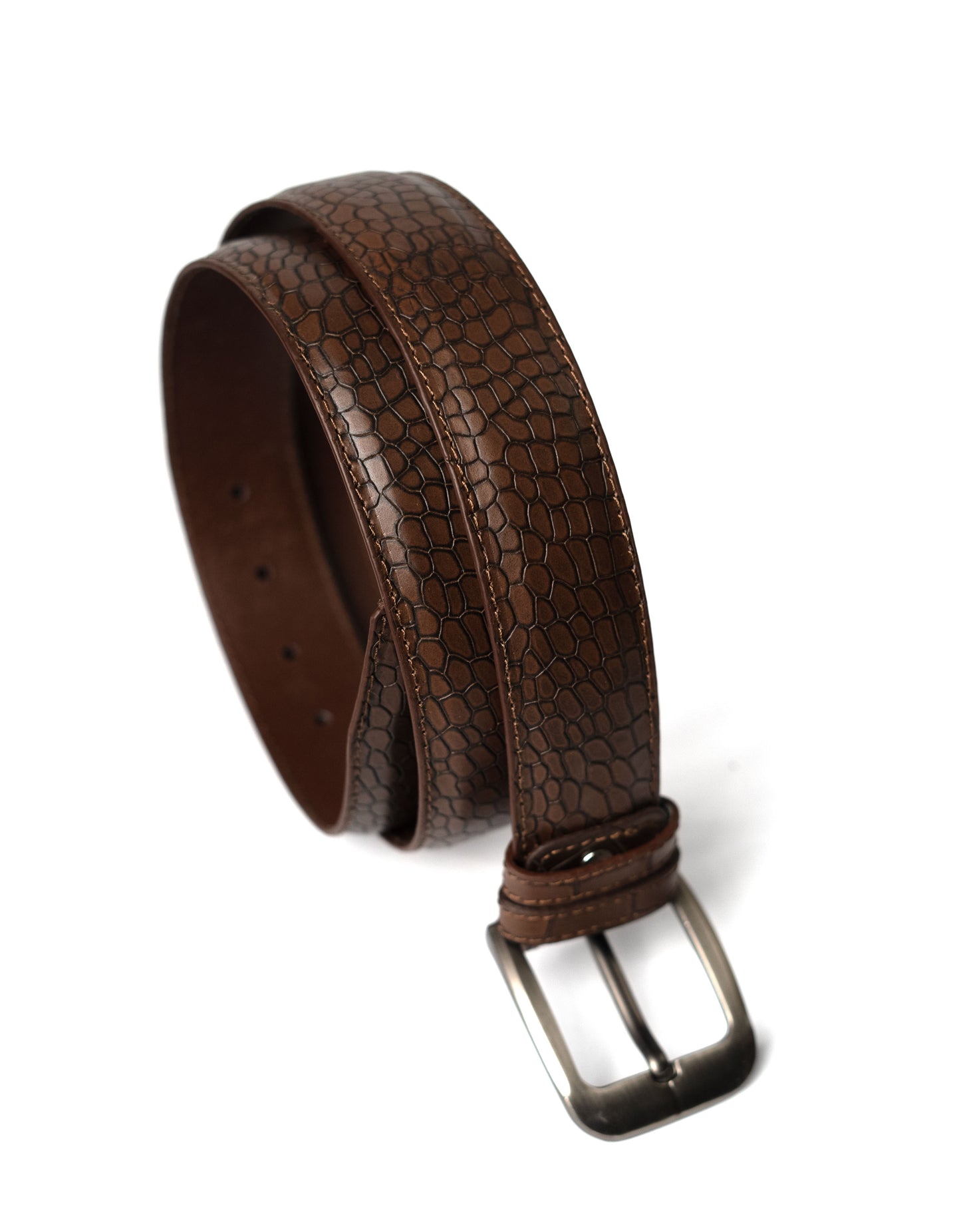 Brown Stud pure leather premium Belt