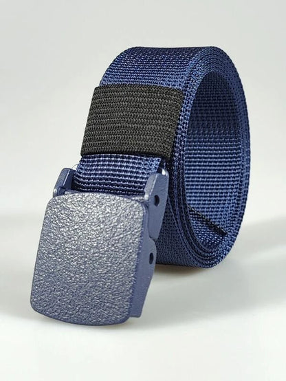 Kids Blue Nylon Belt