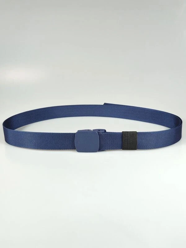 Kids Blue Nylon Belt