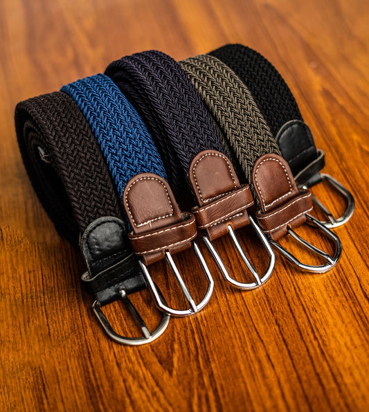 Pack of 5 Elastic Premium Belt