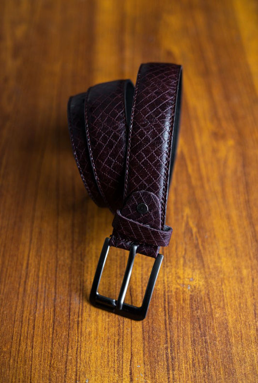 Tan Cross Belt