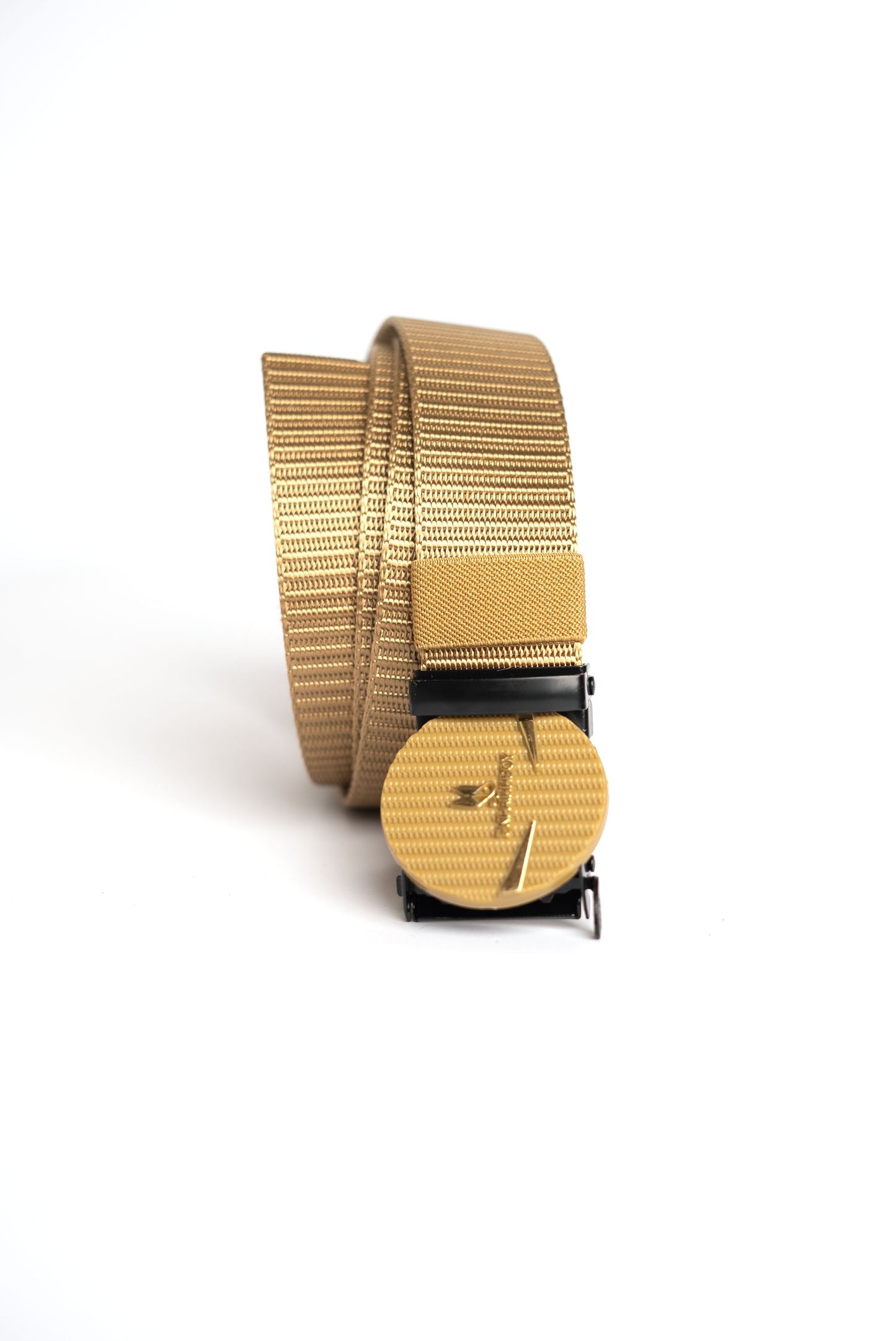 Biege Circle Nylon Belt