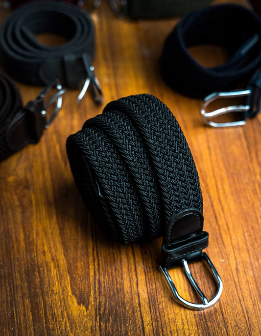 Black Elastic Belt