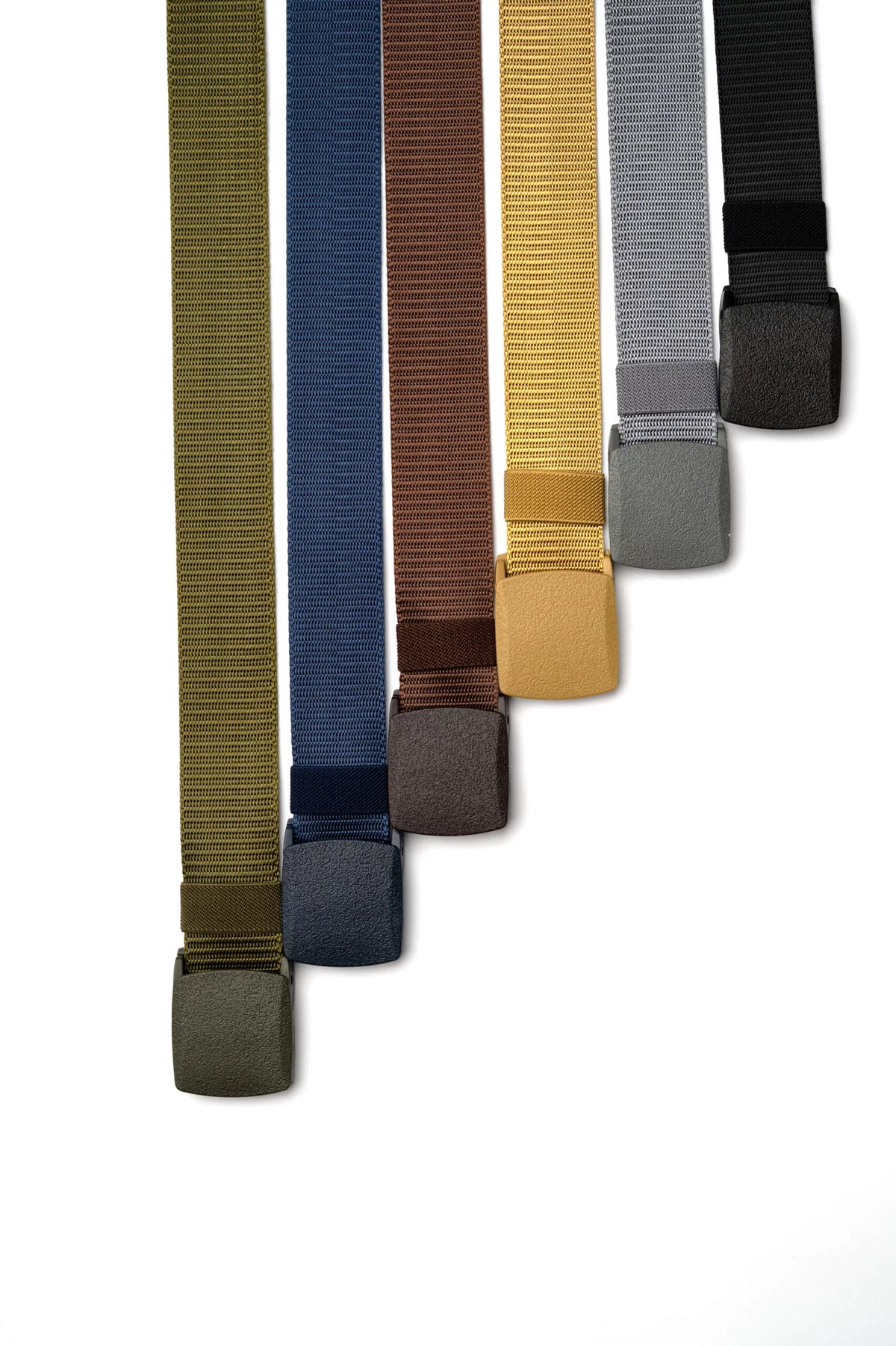 Nilon Balte Pack of 5 Nylon Belt – Belt Club