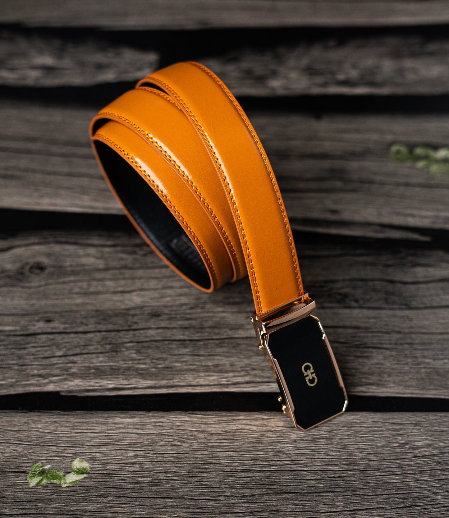 Mustard Double O Premium Belt