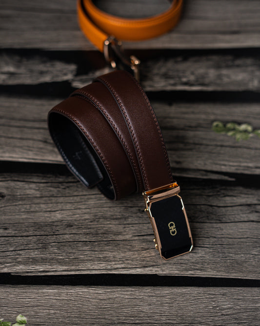 Brown Double O Premium Belt