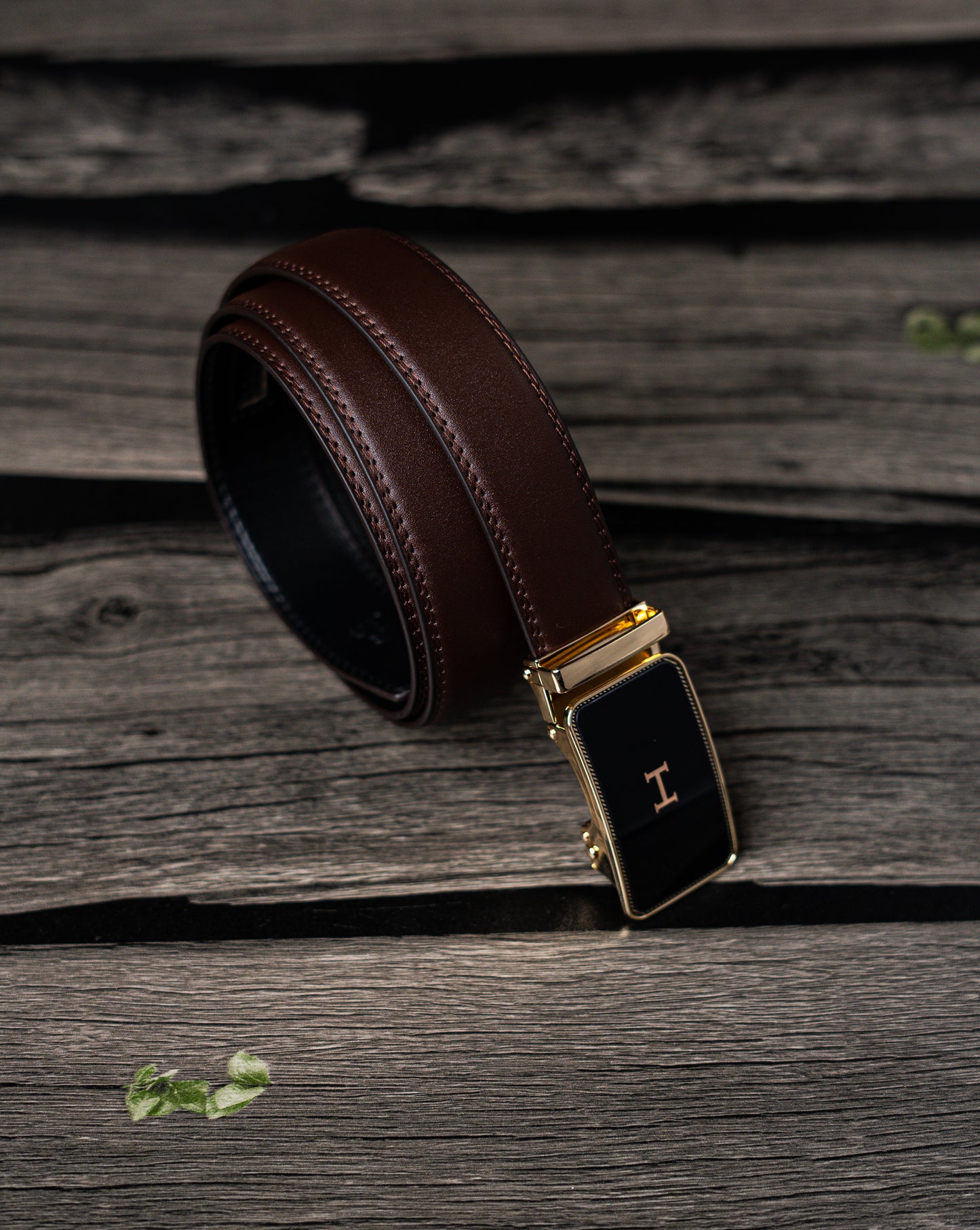 Brown H Premium Belt