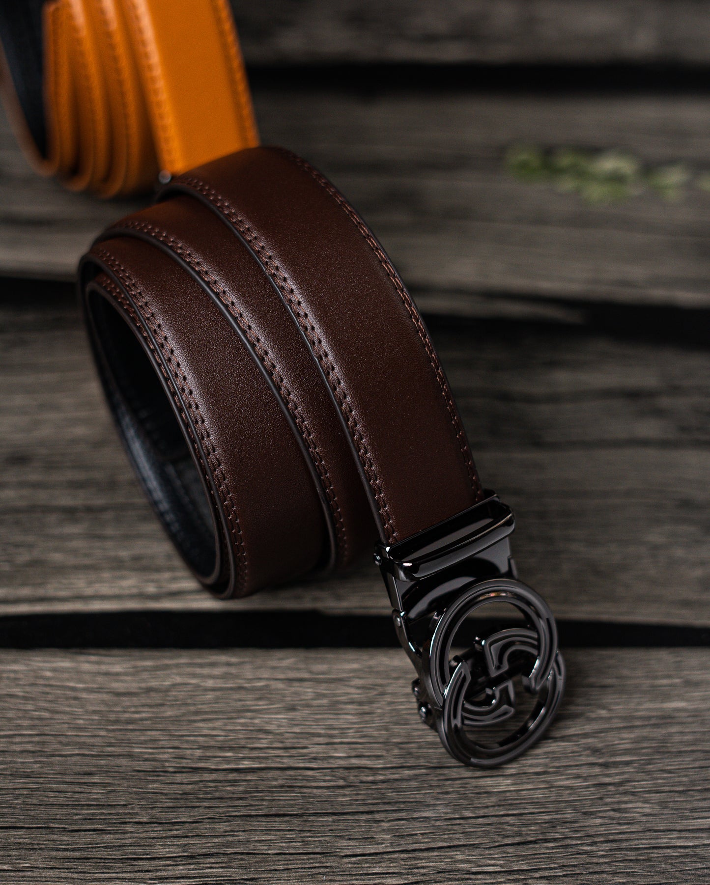 Brown Aura Premium Belt