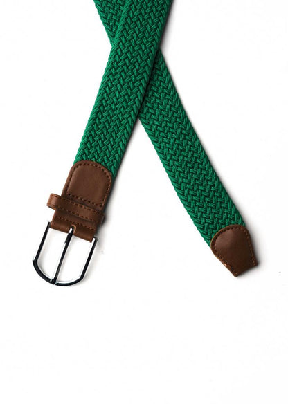 Dark Green Elastic Belt