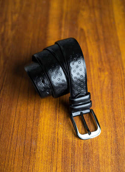 Black Design Belt