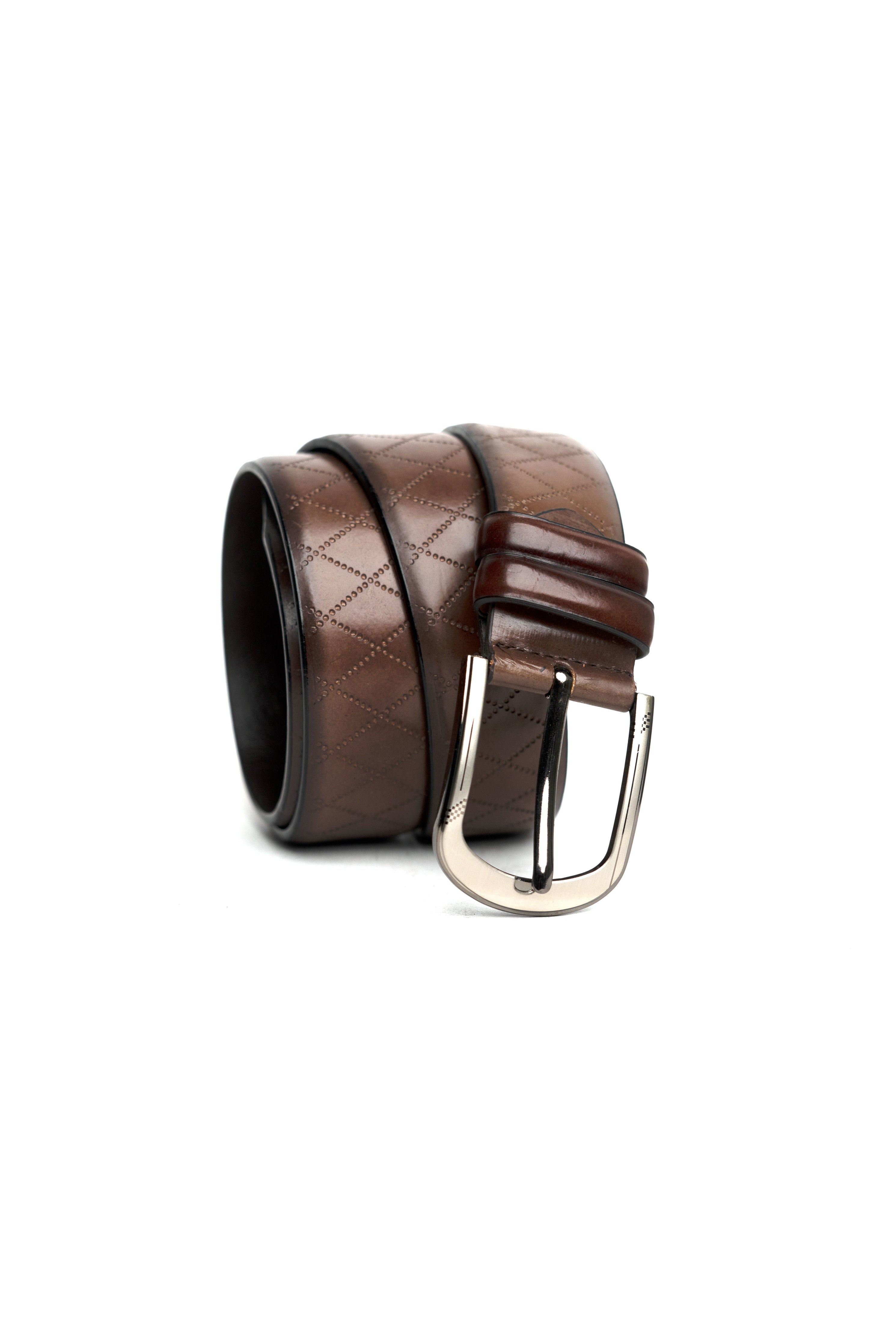 Brown Lines Belt