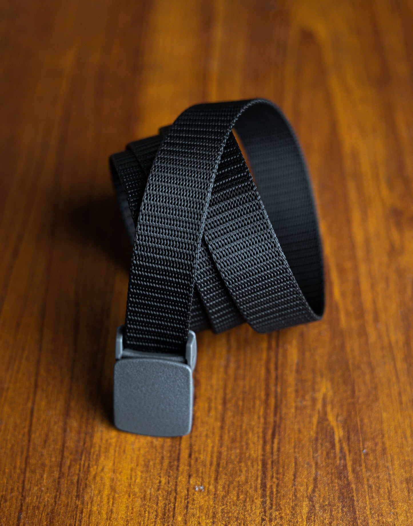 Kids Silver Nylon Belt